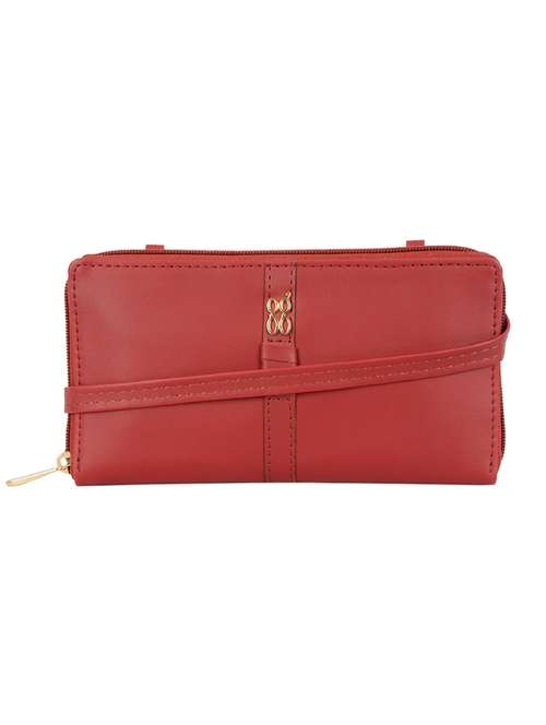 red pvc wallet - 20076717 - Very Small Image - 1