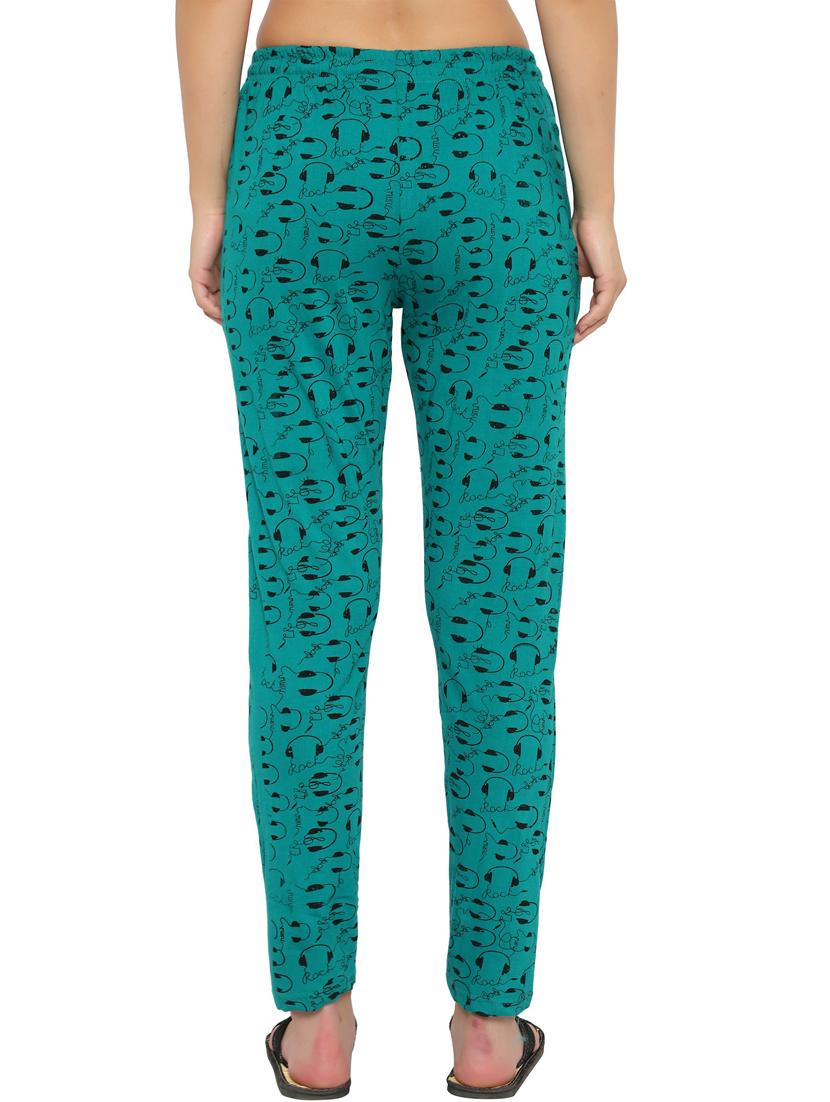 women printed cotton pajama - 20080902 - Standard Image - 3