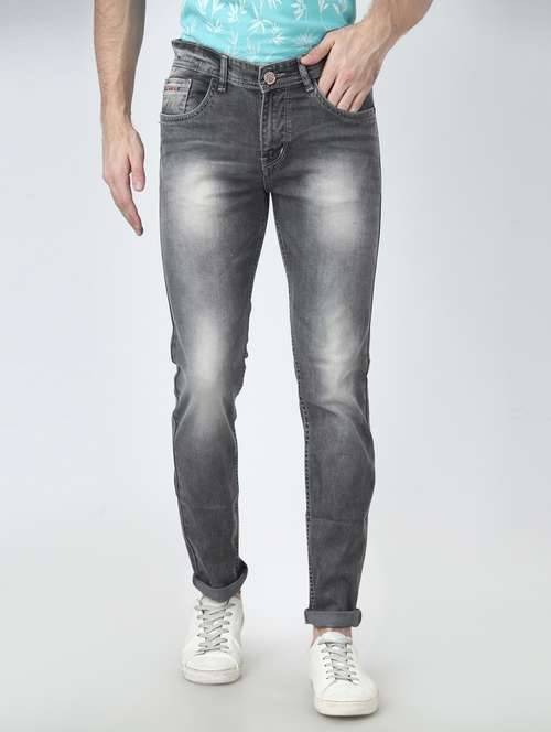 grey denim jeans - 20084594 - Very Small Image - 1