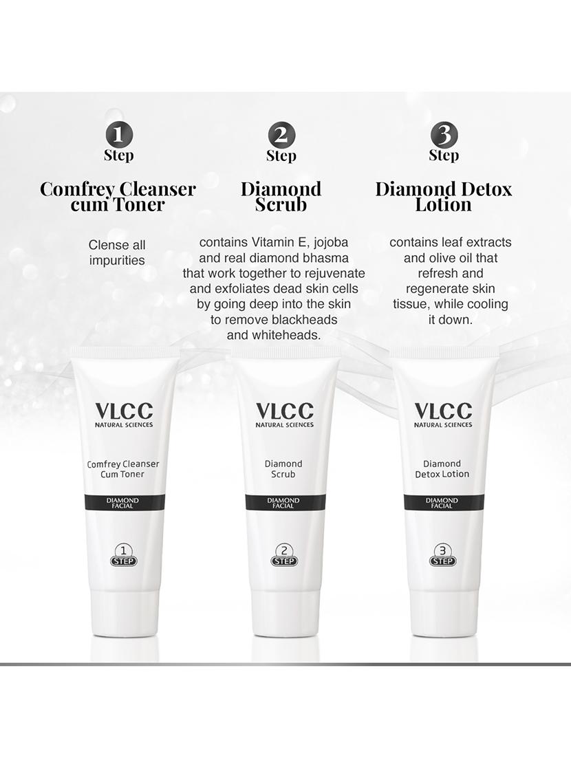 vlcc diamond single facial kit - 60 g ( pack of 6 ) - 20084998 - Zoom Image - 6