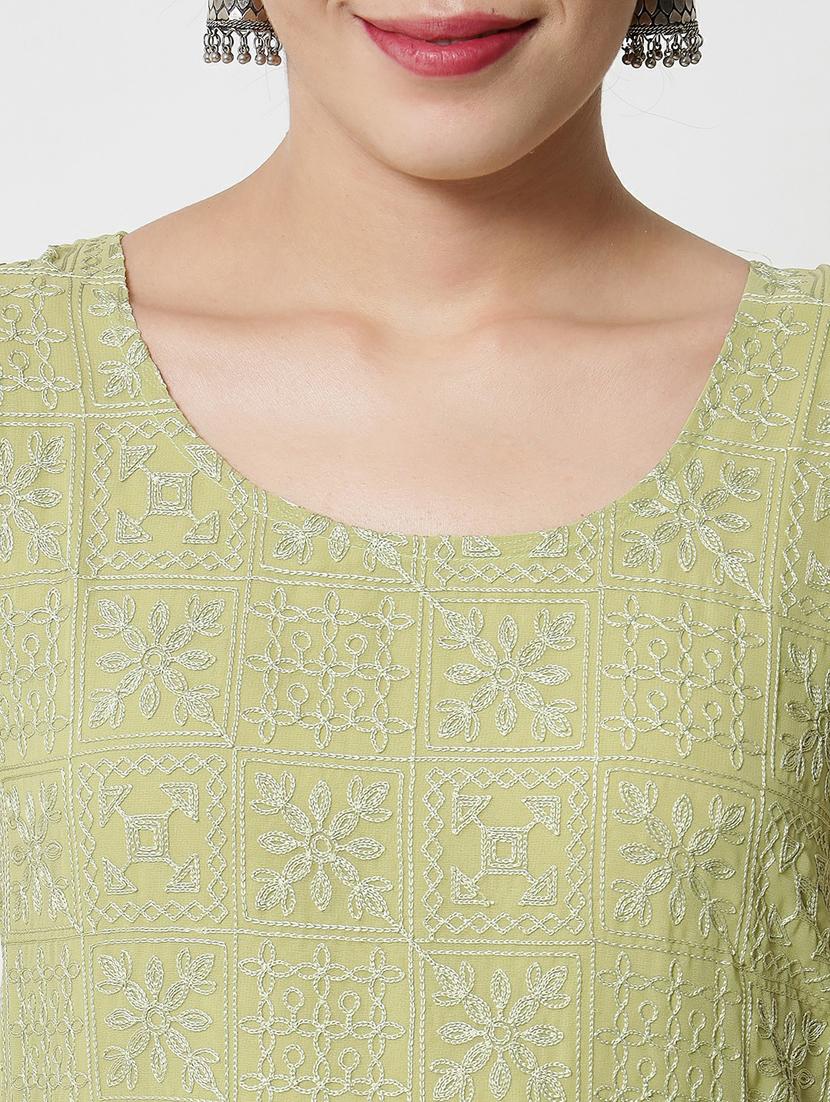 women's straight kurta - 20098329 - Standard Image - 5