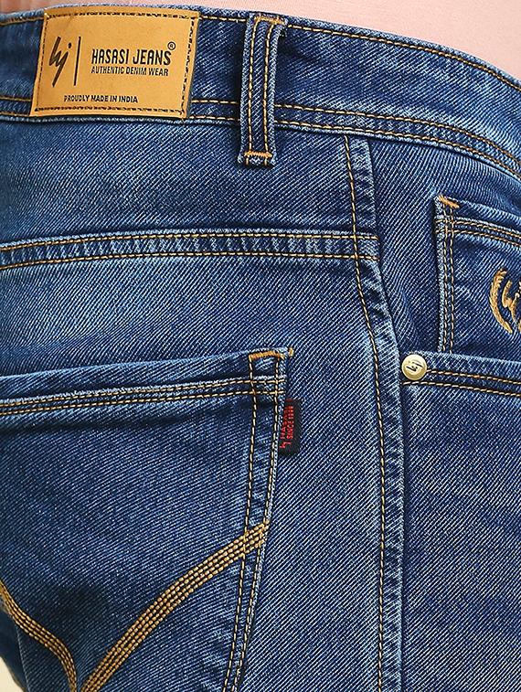 mens slim fit plain jeans - 20133489 - Standard Image - 4