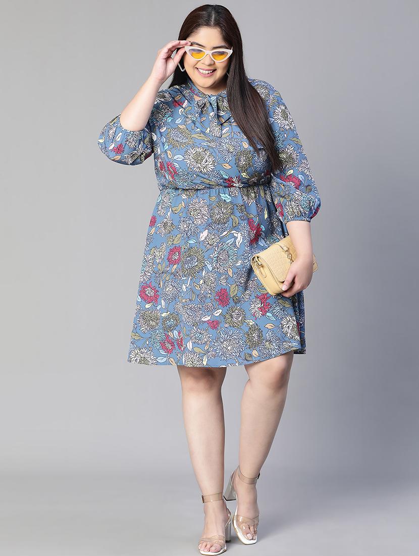 women's floral dress - 20149222 - Standard Image - 3