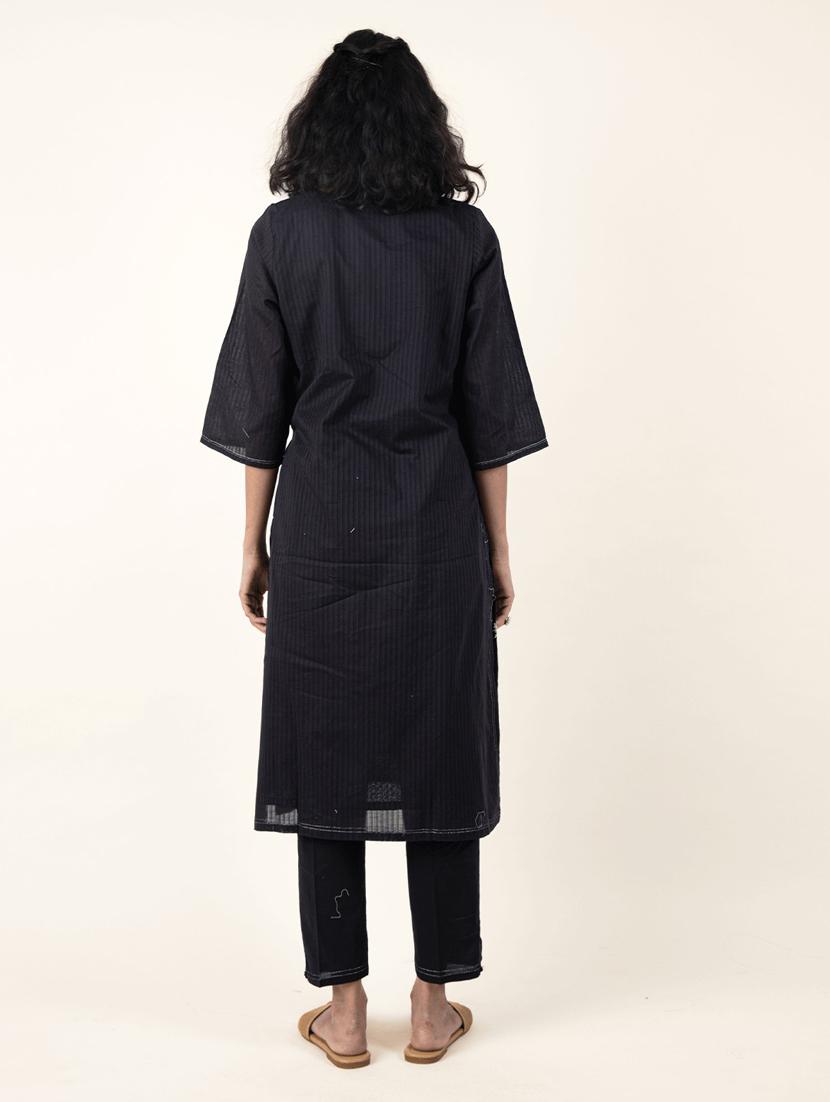 women's straight kurta - 20155530 - Standard Image - 3