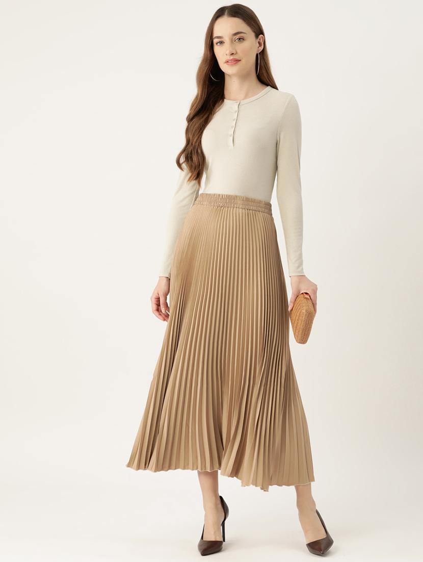 スカート G tech pleats skirt set beige M G tech pleats skirt set beige M（Advait - Peridot Skirt Set