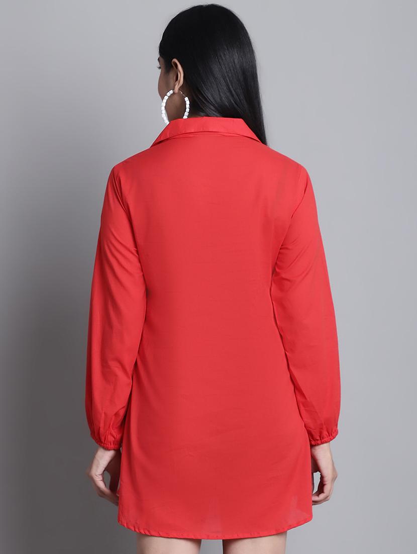 women's solid dress - 20187966 - Zoom Image - 2