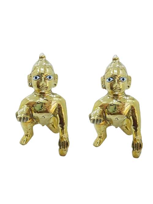 pack of 2 golden laddu gopal - 20244432 - Very Small Image - 1