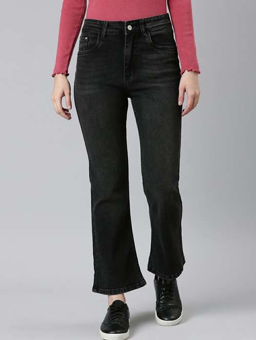 women's plain bootcut jeans - 20249751 - Very Small Image - 1
