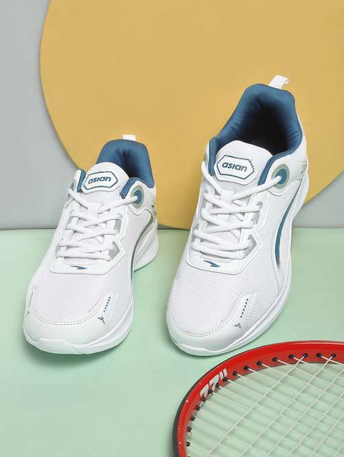 men lace up running sport shoes - 20295155 - Very Small Image - 1