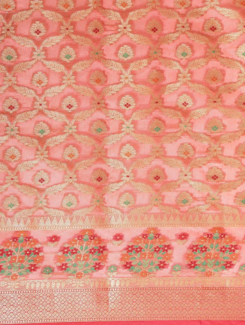 women's banarasi saree with blouse - 20307154 - Zoom Image - 5
