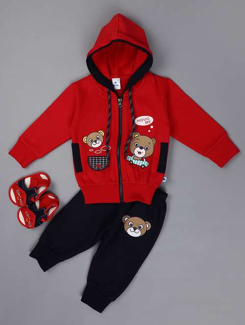 boys graphic printed full length set - 20368948 - Very Small Image - 1