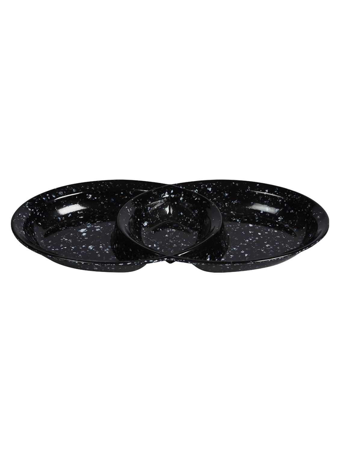 cdi black oval shaped serving platter set of 4 platter - 20375204 - Standard Image - 2