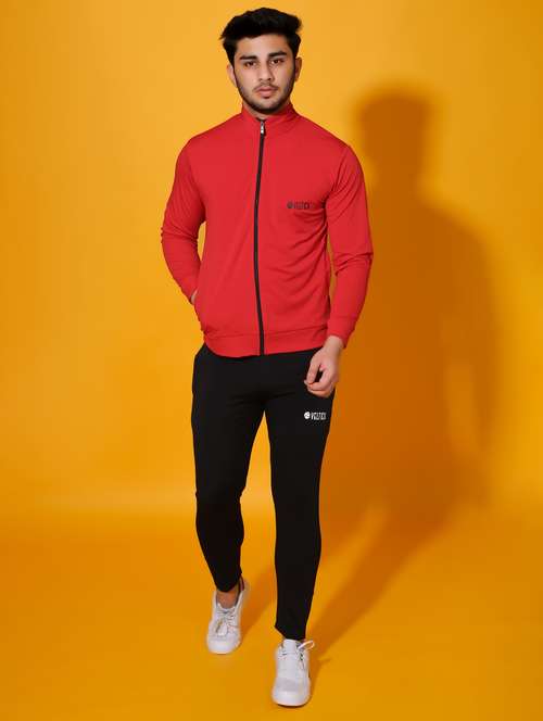 multi color solid ankle length track suit - 20409291 - Very Small Image - 1