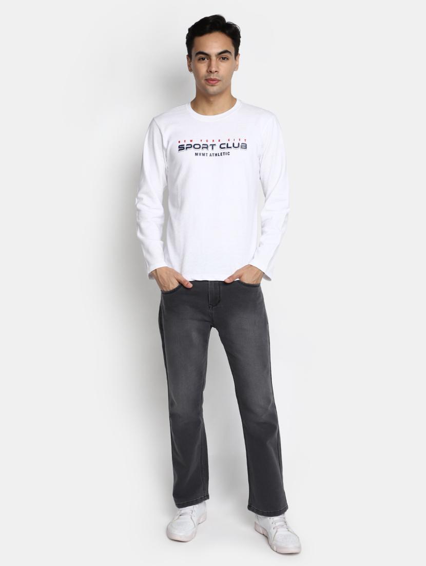 mens bootcut plain jeans - 20424557 - Zoom Image - 3