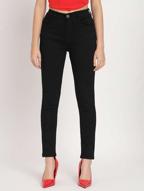 women's plain slim fit jeans - 20484644 - Very Small Image - 1
