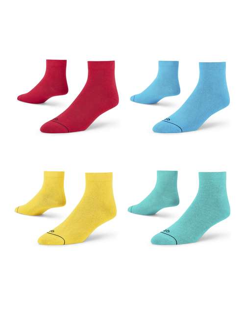 women set of 4 ankle length socks - 20498443 - Very Small Image - 1