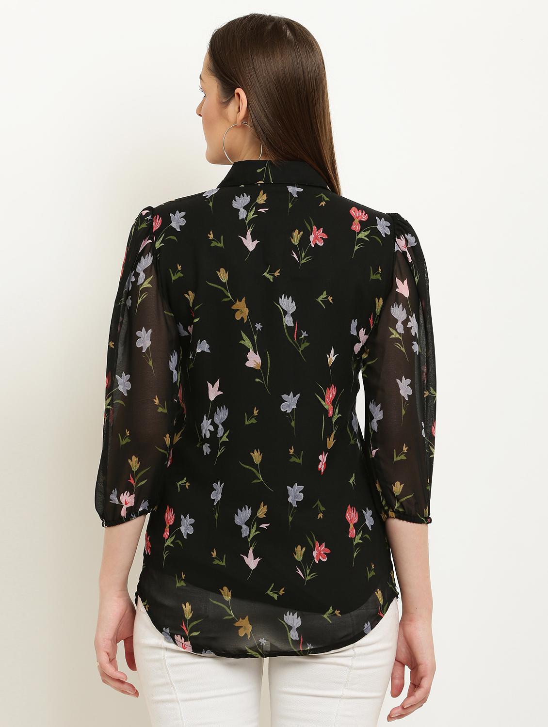 floral printed regular shirt - 20498752 - Standard Image - 2