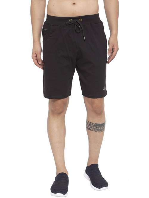 men solid cotton bermudas shorts - 20501577 - Very Small Image - 1
