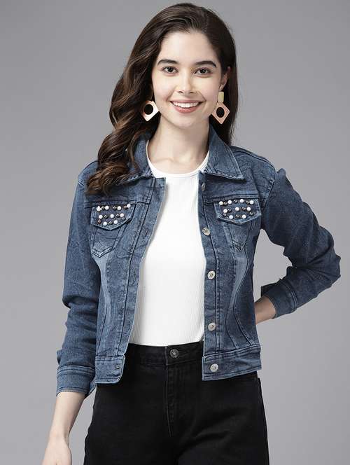 blue denim jacket - 20567008 - Very Small Image - 1