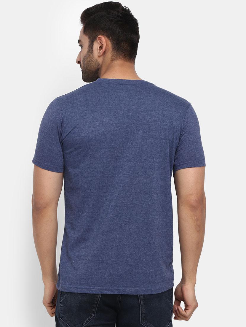 men solids short sleeves t-shirt - 20599776 - Zoom Image - 3