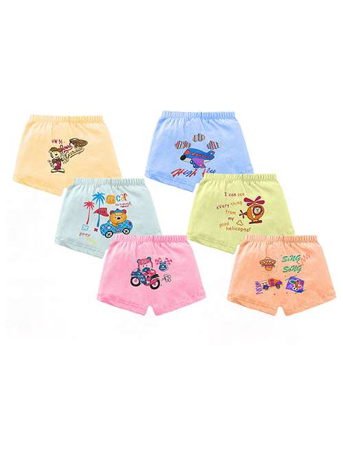 kids printed bloomers combo - 20610070 - Very Small Image - 1