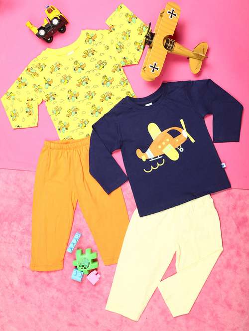 kids set of 2 full lenght twin set  - 20687615 - Very Small Image - 1