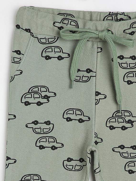boys printed t-shirt & pajama set - 20688332 - Zoom Image - 4