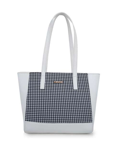 white leatherette (pu) handbag - 20727895 - Very Small Image - 1