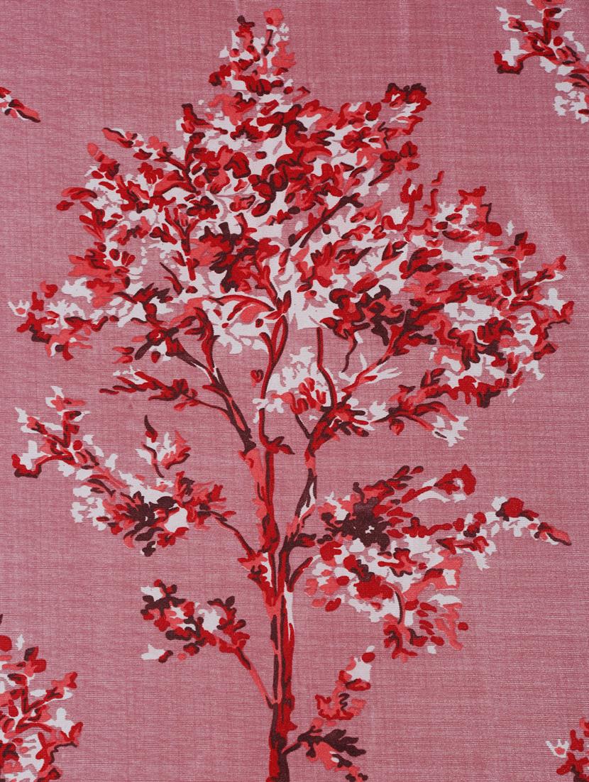 fashion string 3 pieces floral blossoms eyelet polyester door curtains - 7 feet - 20766903 - Standard Image - 3