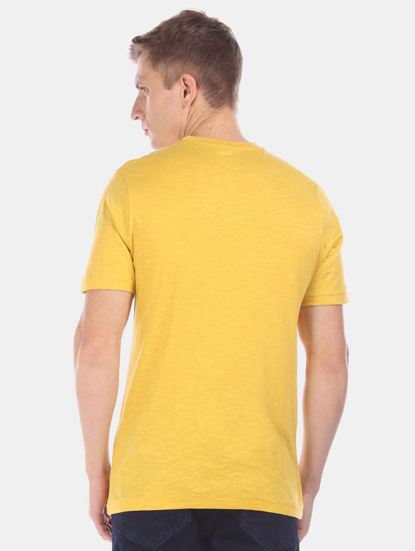 men front print short sleeve t-shirt - 20816358 - Zoom Image - 2