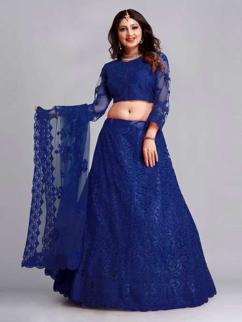 women embroidered lehenga choli with dupatta - 20838145 - Very Small Image - 1