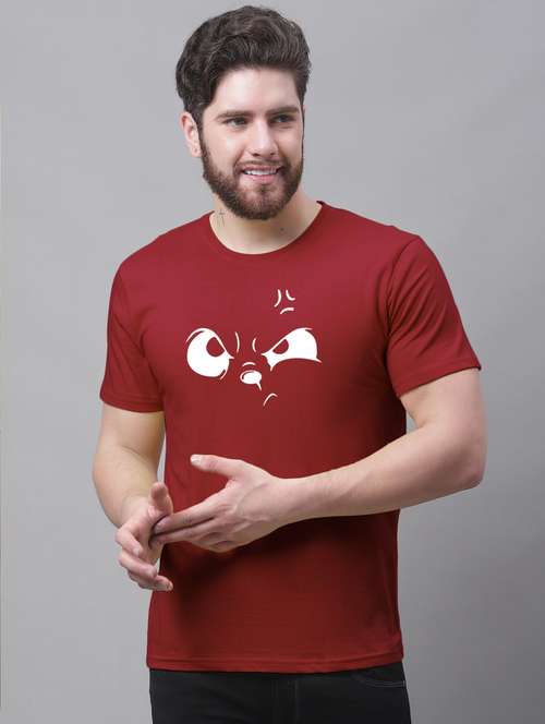 men graphic round neck t-shirt - 20858093 - Very Small Image - 1