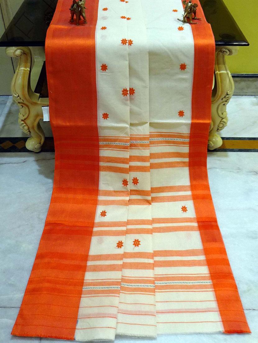 women self design handloom saree - 20894399 - Zoom Image - 2