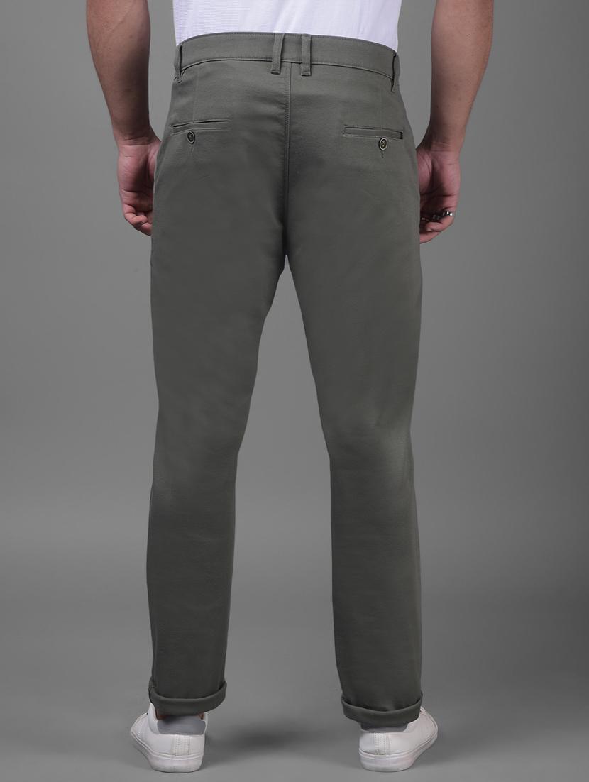 men mid rise chinos casual trouser - 20895302 - Standard Image - 3