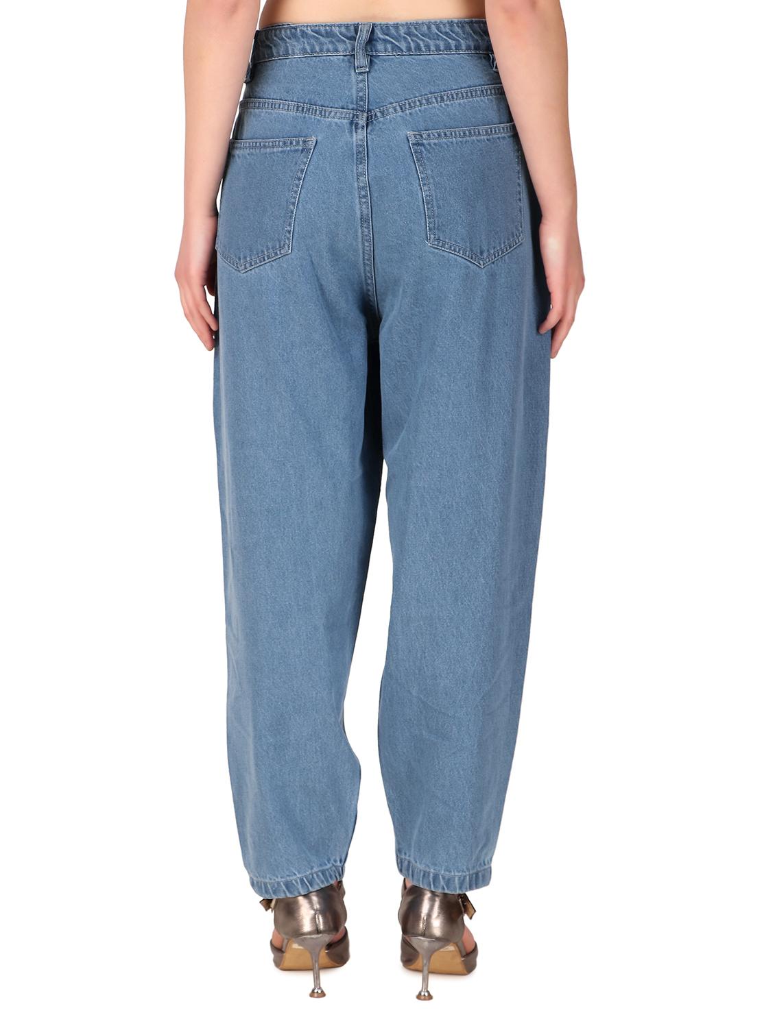 women plain mom fit jeans - 20945565 - Zoom Image - 2