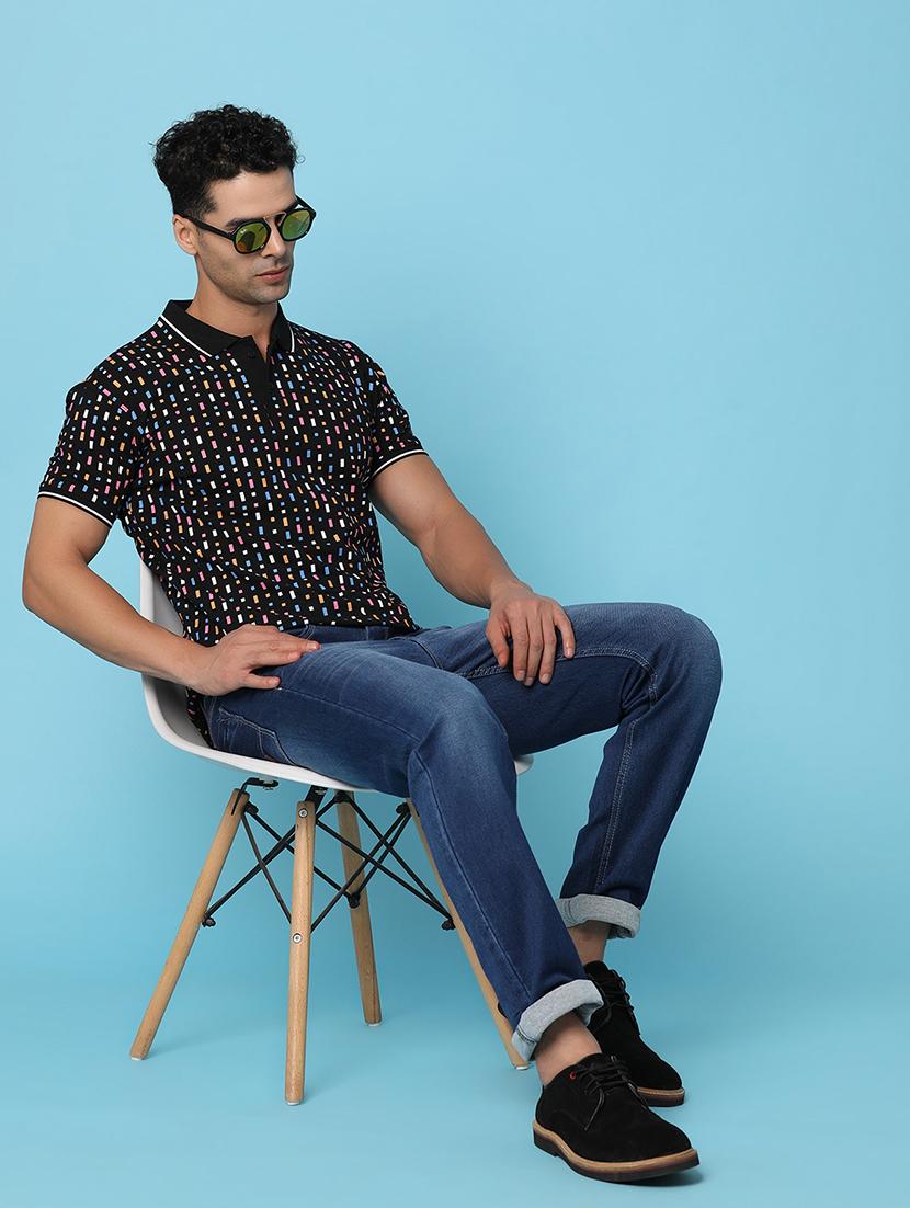 men solid mid rise slim fit jean - 21025478 - Zoom Image - 3