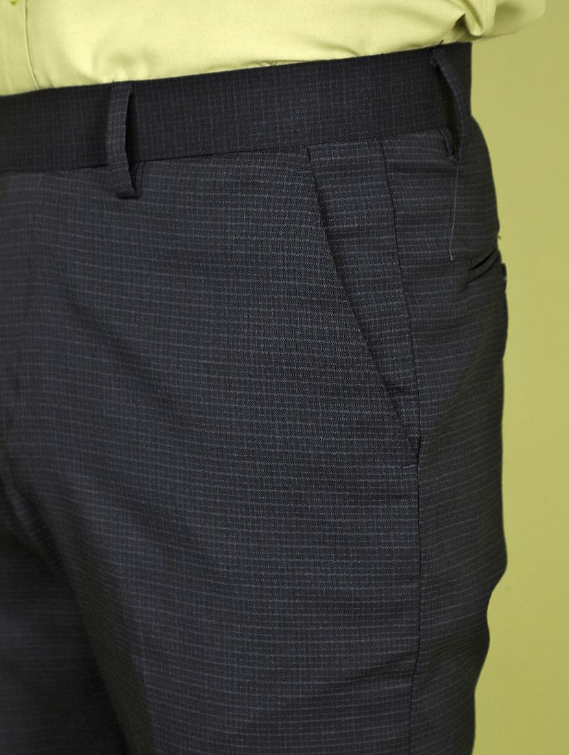 men mid rise cotton flat front formal trouser - 21035545 - Standard Image - 5