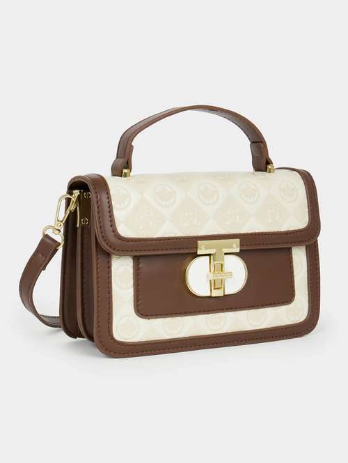 multi colored leatherette (pu) sling bag - 21071596 - Very Small Image - 1