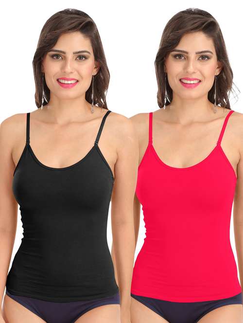 pack of 2 solid camisoles - 21140913 - Very Small Image - 1