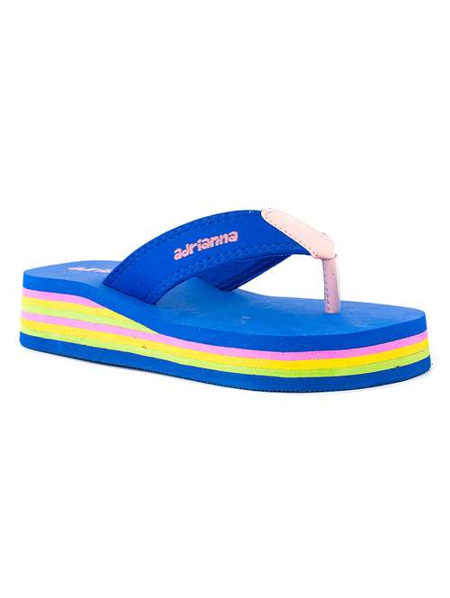 blue detailed flip flop slippers  - 21167448 - Very Small Image - 1