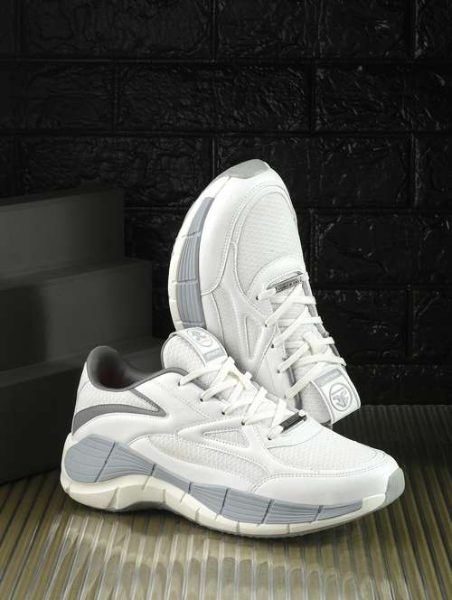 men white lace up sport shoe - 21170510 - Very Small Image - 1