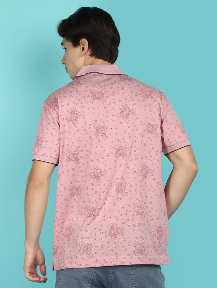 pink cotton all over print tshirt - 21177865 - Zoom Image - 3