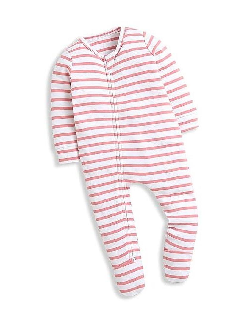 white & red cotton romper - 21232984 - Standard Image - 2