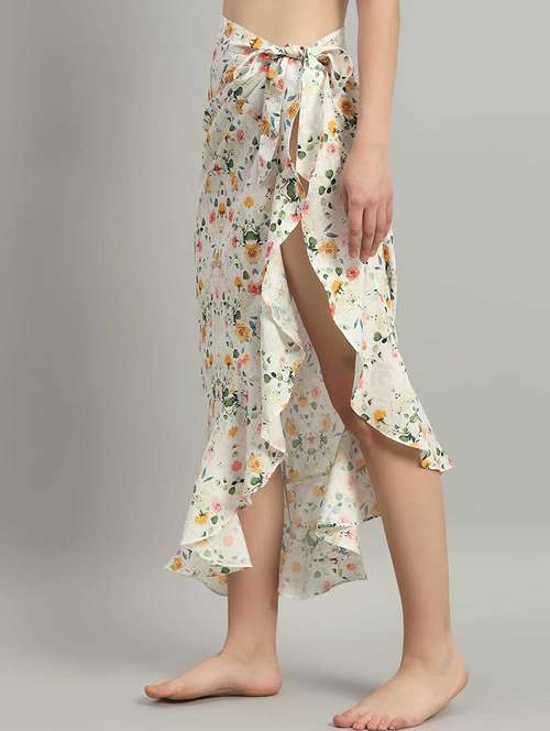 multi colored polyester coverup - 21237231 - Very Small Image - 1