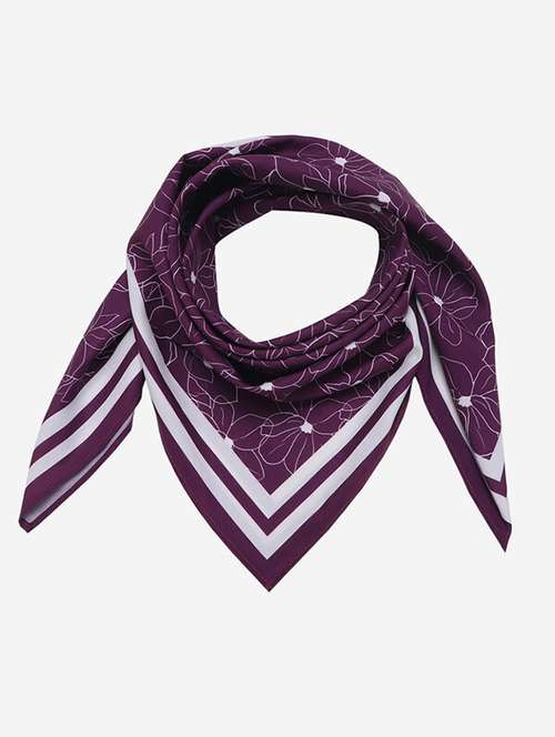 women florals printed scarves - 21237293 - Very Small Image - 1