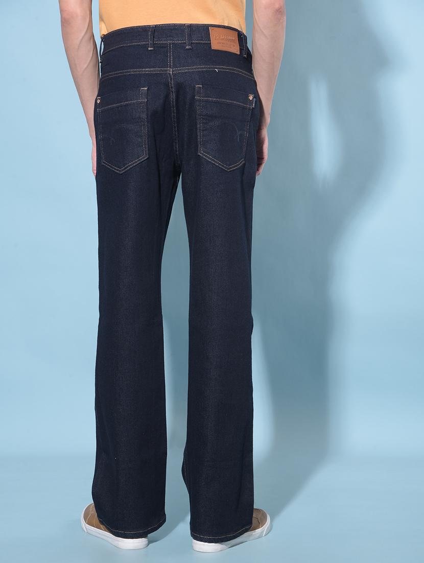 men mid rise plain denim jeans - 21247463 - Zoom Image - 3