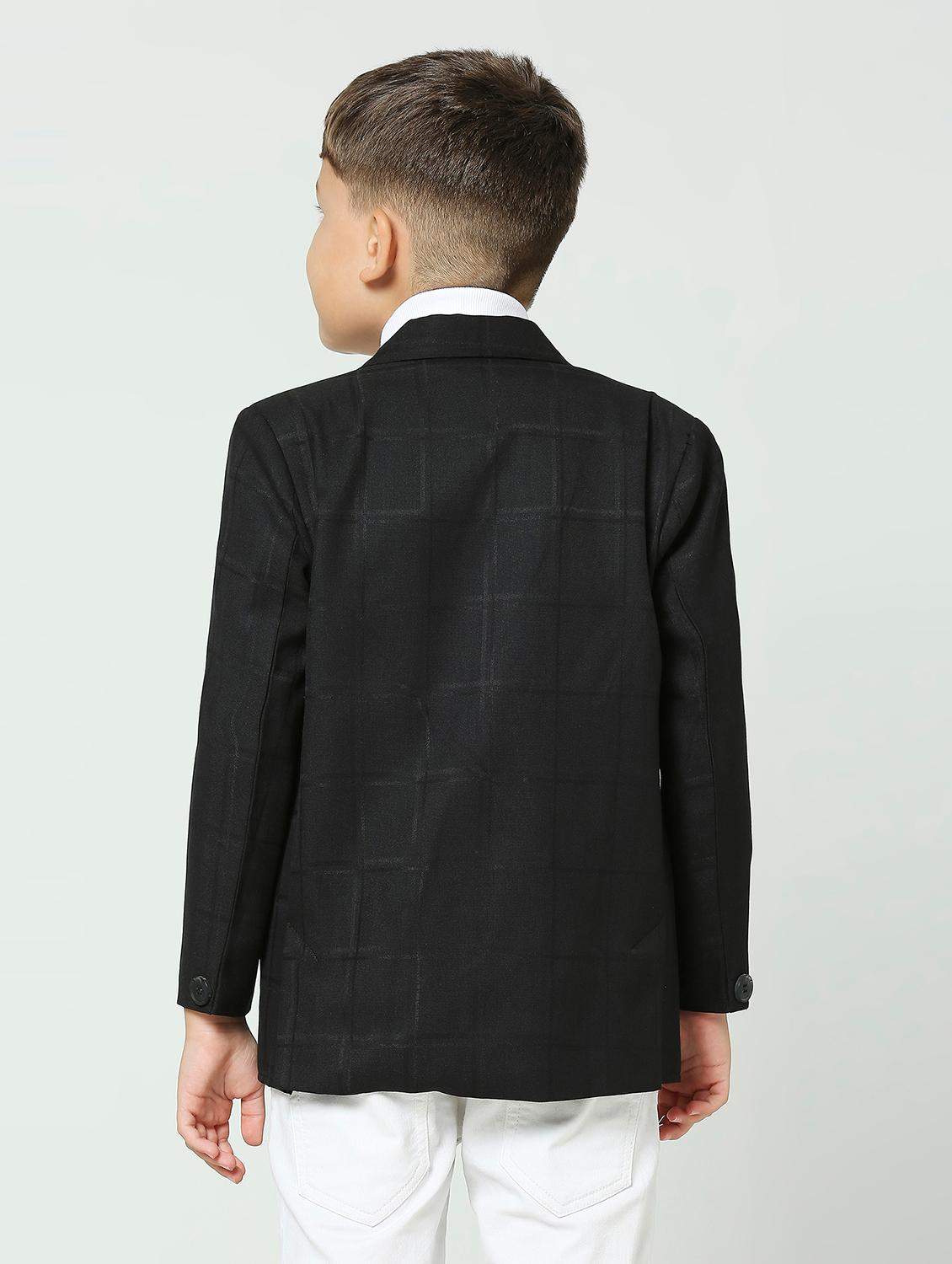 boys long sleeve solid blazer - 21249469 - Zoom Image - 2