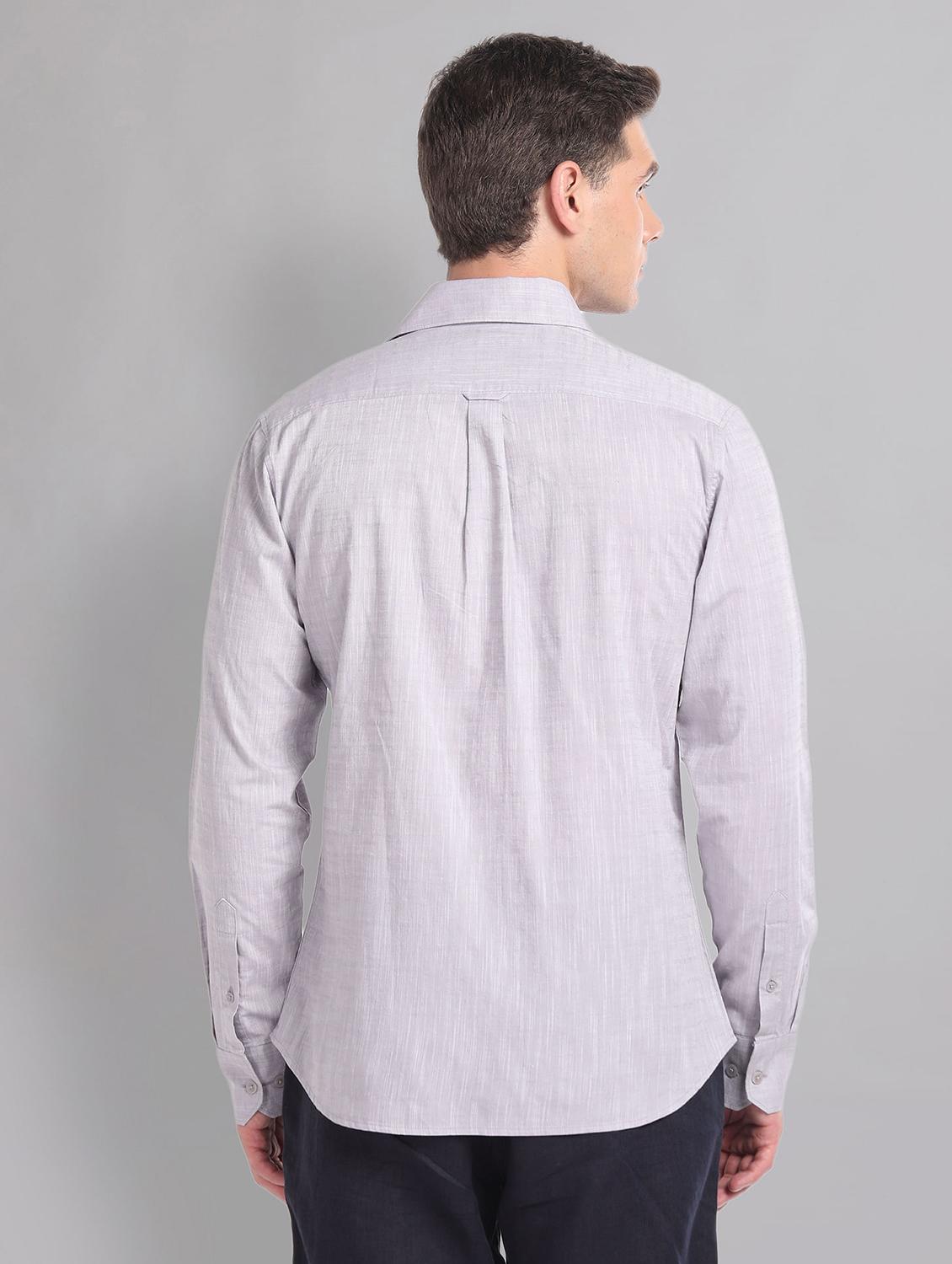 men long sleeved casual shirt - 21252730 - Zoom Image - 2