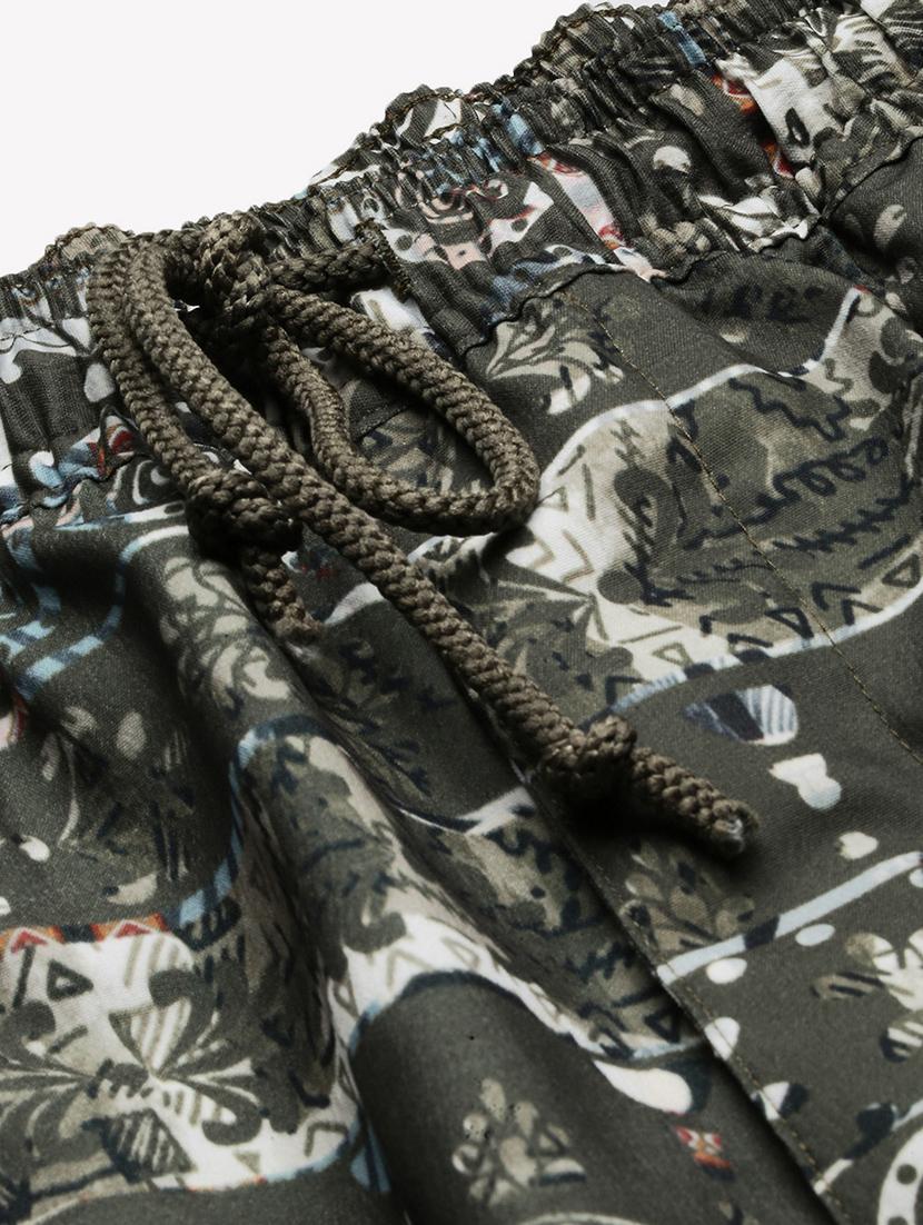 men printed cotton co-ord set - 21276973 - Standard Image - 8