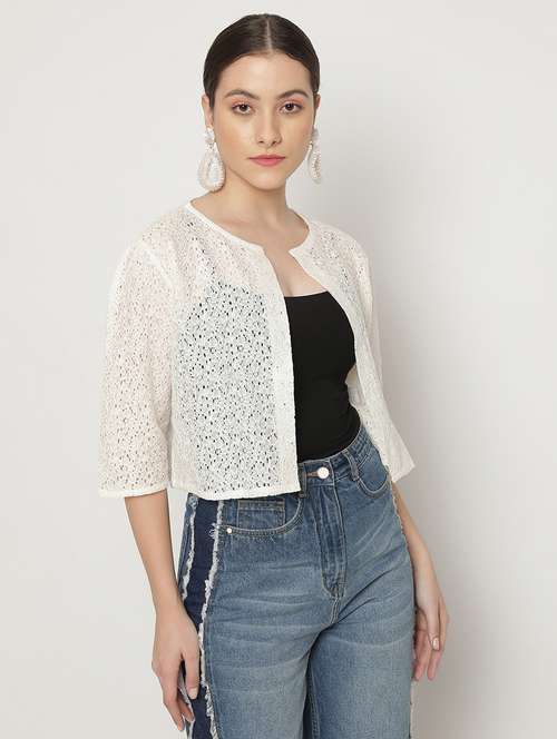 women self-designed regular shrug - 21290720 - Very Small Image - 1